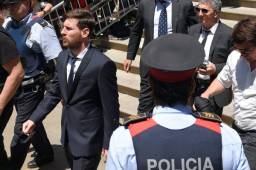 El delantero del Barcelona, Leo Messi, está en problemas con la justicia española y un fiscal pide 21 meses de cárcel por fraude. Foto cortesía