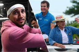 Teófimo López y su padre apoyan la candidatura de la Alianza con Xiomara Castro a la cabeza-