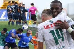 Motagua consiguió un vital triunfo ante UPNFM en el estadio Nacional.