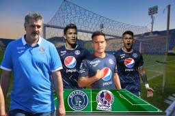 Motagua y Olimpia juegan este domingo a las 4:00 de la tarde en el estadio Nacional. Esta es la probable alineación de los azules.