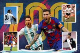 El crack del Barcelona, Lionel Messi, se unió ayer a un selecto grupo de jugadores que han marcado más de 700 goles. ¿Quién lidera la lista?