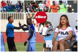 Se disputó la fecha 7 del torneo Clausura 2019 en Honduras y estas son las imágenes curiosas que captó el lente de DIEZ.
