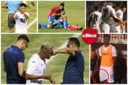 La selección de Honduras aplastó 4-0 a Puerto Rico en el Estadio Nacional y estas fueron las fotos curiosas que captó el lente de DIEZ. Fotos David Romero, Ronald Aceituno y Alex Pérez.