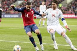 España empató 1-1 ante Noruega en juego eliminatorio rumbo a la Eurocopa 2020.