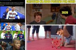 En las redes sociales no paran los memes contra Cristiano Ronaldo y su positivo de coronavirus. Mbappé y Eduardo Camavinga entran en escena.