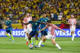 Selección de Colombia sufre duro revés en amistoso ante Croacia previo a su debut mundialista