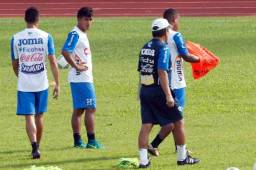 Michael Chirinos se volvió a poner la indumentaria de la selección hondureña.