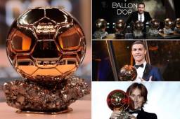 Leo Messi es el máximo ganador de la historia con 6 Balones de Oro mientras que Cristiano Ronaldo tiene 5. Modric aparece en la lista y tiene uno.