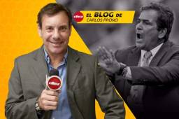 Carlos Prono es un crítico del trabajo de Jorge Luis Pinto en Honduras.