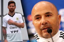 Para Sampaoli, Lionel Messi es un 'prócer' de la Argentina.