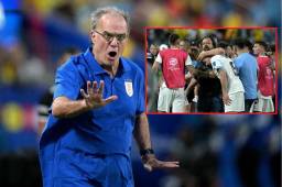 “Yo me hago responsable”, dice Bielsa tras eliminación de Uruguay.