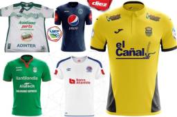 Olimpia, Real España, Marathón, Motagua y Platense, ya han dado a conocer sus nuevos uniformes para el torneo Apertura.