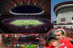 El estadio Wanda Metropolitano abrió sus puertas este sábado. El club español no se olvidó del hondureño José 'La Coneja' Cardona, pero es terrible lo que hicieron con la de Hugo Sánchez.