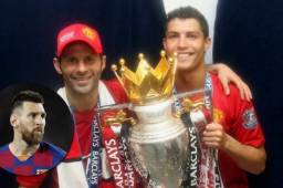 Cristiano Ronaldo fue compañero y es amigo personal de Ryan Giggs.