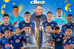 Motagua es campeón de la Liga Nacional de Honduras.