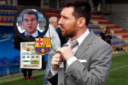 Tremendo proyecto el que tiene Joan Laporta para renovar a Messi, quien firmaría hasta el 2031.