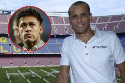 Rivaldo jugó y brilló con la camiseta del Barcelona hace más de una década atrás.