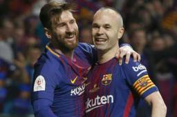 Iniesta jugará por última vez con el Barcelona.