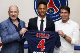 Kehrer fue presentado como nuevo refuerzo del PSG.