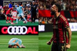Messi y el Inter Miami cayeron en la última jugada del partido y el Atlanta United manda la serie al tercer juego