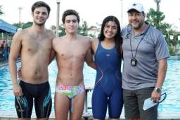 Ellos serán los representantes hondureños en natación en China.