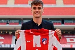 Griezmann ya porta los colores del Atlético de Madrid.