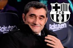 Ernesto Valverde dice que con esta plantilla se siente bien en el Barcelona.