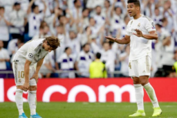 El conjunto blanco no pudo pasar del empate ante el Brujas en el Santiago Bernabéu.