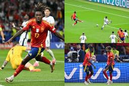 Se juntaron los ‘niños’: El golazo de Nico Williams tras gran pase de Yamal en la final de la Euro entre España e Inglaterra