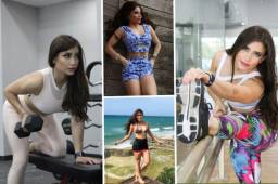 la guapísima scarlet castillo habló en exclusiva con diez sobre sus inicios en el mundo del fitness y su nuevo producto (Nutrafi4life) en el mercado.