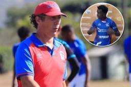 Pedro Troglio, técnico de Olimpia, explicó los motivos de la partida de John Paul Suazo a UPNFM. Fotos Ronald Aceituno