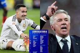 Real Madrid anuncia nueva convocatoria para enfrentar al City: Ancelotti sorprende con el reemplazo de Lucas Vázquez