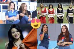 La octava jornada del fútbol hondureño fue una de las más concurridas en cuanto a mujeres hermosas.