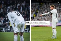 Jugadores como Vinicius, Fede Valverde y Modric ya se han pronunciado en redes sociales tras lo ocurrido en el clásico.