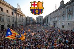 Barcelona no tiene un claro panorama en cuanto a dónde jugara tras la independencia de Cataluña.