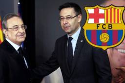 Florentino Pérez no quiere saber nada de exjugadores del FC Barcelona.