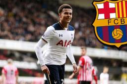 Dele Alli, de 21 años, y que surgió del Milton Keynes Dons, es una opción más para el Barcelona.