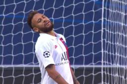 Neymar pudo cambiar el rumo del partido si hubiese anotado este gol para el PSG ante el Atalanta.