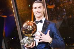 Cristiano Ronaldo igualó a Messi en cantidad de balones de oro ganados.
