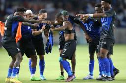 Edwin Solano marcó el gol de la victoria para Honduras en Houston ante Guatemala. Foto: JA Masters Events