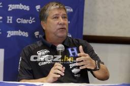 El técnico Hernán 'Bolillo' Gómez solo adelantó el nombre de uno de los titulares de Honduras para el juego ante Panamá. Fotos Neptalí Romero