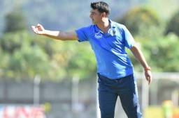 Diego Vázquez lamentó la poca respuesta que mostró su equipo tras el gol de Rony Martínez en el arranque de la segunda parte. Foto Samuel Zelaya