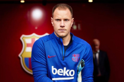 El guardameta alemán es una de las figuras de la plantilla actual del FC Barcelona.