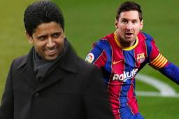 Nasser Al-Khelaifi dijo que habló con Laporta porque todos los clubes tenía derecho a negociar por el fichaje de Messi.