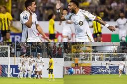 Manita en 45 minutos: así fueron los cinco goles de LAFC ante Real España; dos penales y uno de taquito