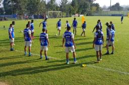 Honduras realizó este día su último entreno en Guatemala.