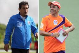 Juan Carlos Espinoza junto a Dani Turcios toman el mando del Olimpia ante la salida de Carlos Restrepo.