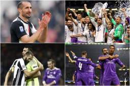 Juventus y Real Madrid se midieron en 2017 para disputar la final de la Champions League y el equipo merengue se impuso 1-4.