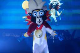Baqui, la mascota de los Juegos Centroamericanos y del Caribe 2018.