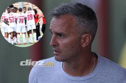 El técnico argentino se hace presente en cada jornada que el equipo Olimpia Reservas disputa sus juegos de local. Foto: Alex Pérez